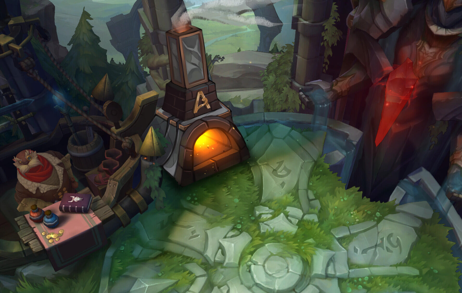 Final cooking station