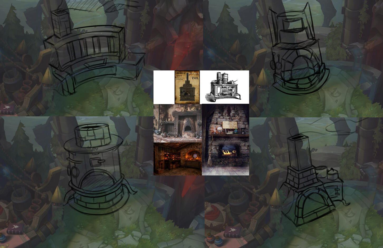 Cooking station explorations