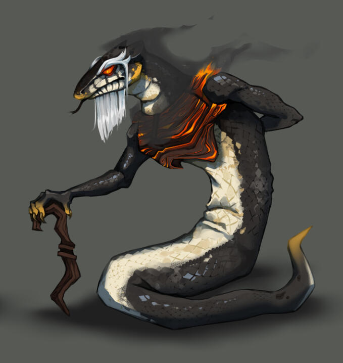 Idea for a hood made of smoke from burning chest wood